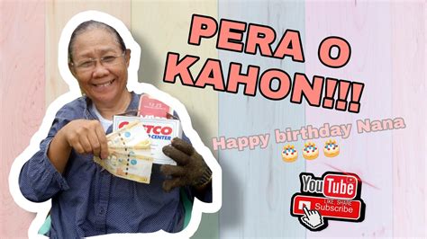 pera o kahon meme|PERA O KAHON ON HER BIRTHDAY .